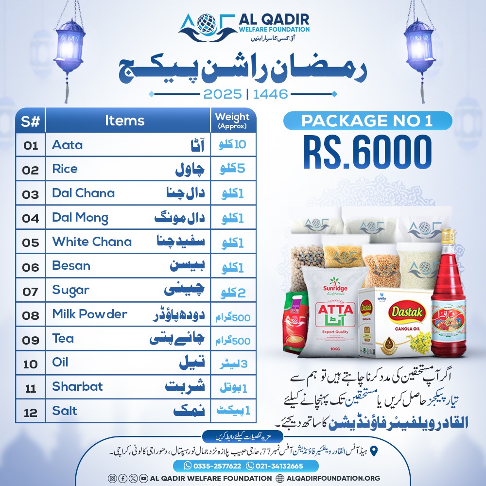 Ramazan Ration Package